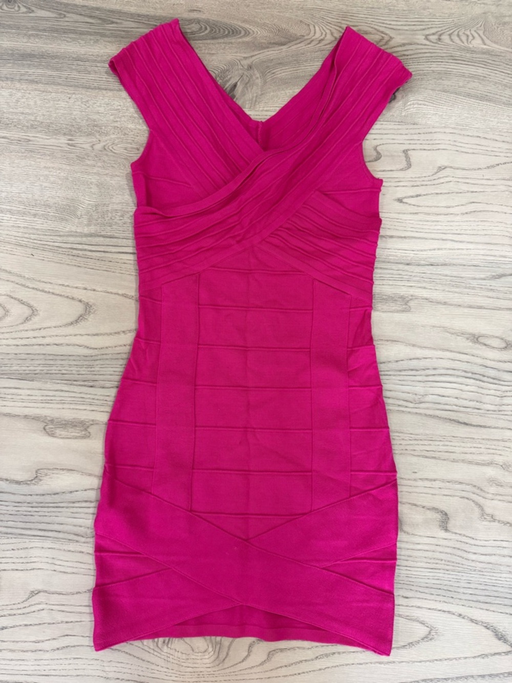 Hot Miami Styles Knit Mini Dress